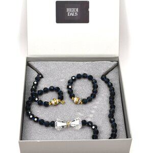 Heidi Daus Disney Full of Possibilities Montana Blue Convertible Necklace NEW